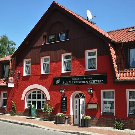 Hotel&Restaurant Märkische Schweiz Buckow Exterior foto