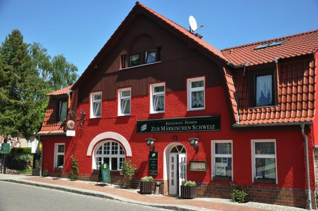 Hotel&Restaurant Märkische Schweiz Buckow Exterior foto